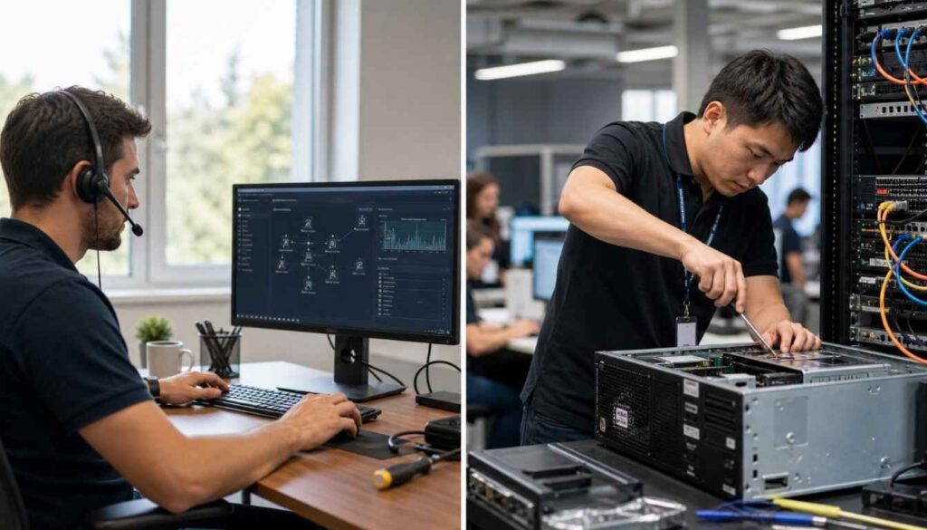 Remote vs On-Site IT Support