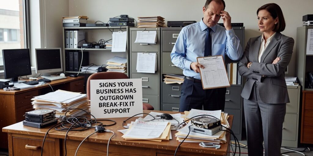 Signs Your Sheridan Business Needs Managed IT Services (Not Just Break-Fix)